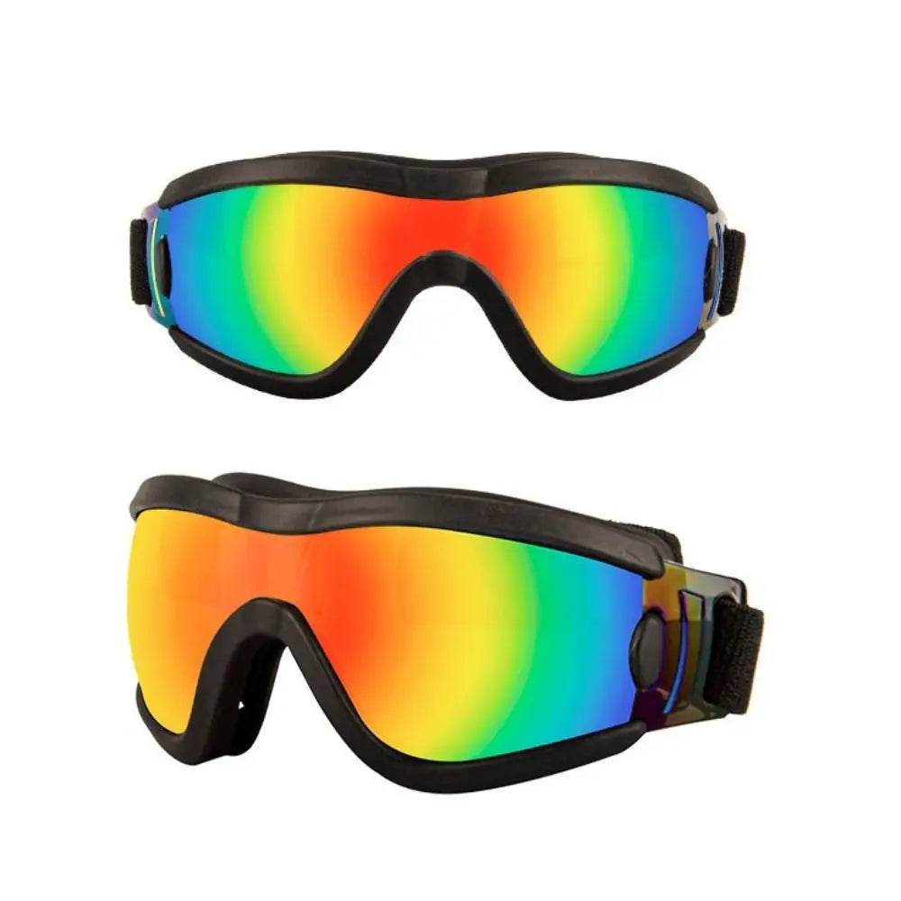 Dog Accessories Adjustable Strap Dog Goggles Windproof UV Resistant Dog Sunglasses Anti-Fog Waterproof Pet Glasses Sports
