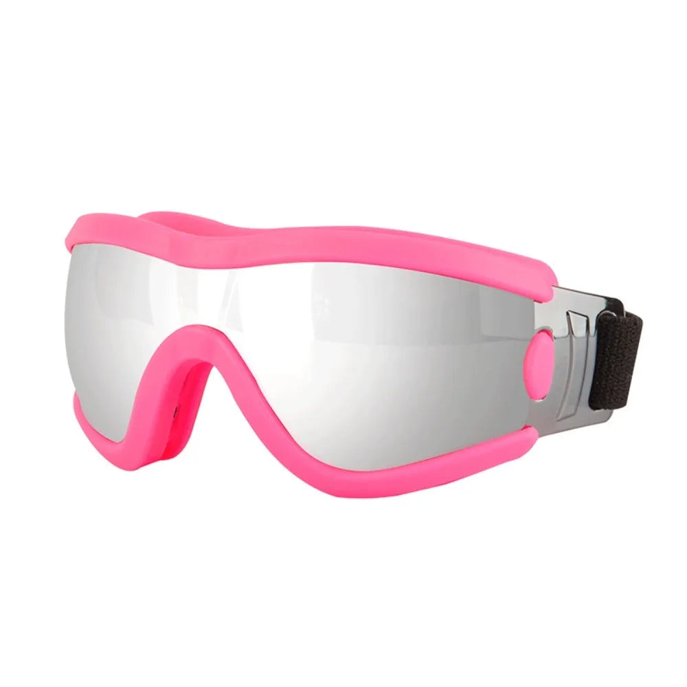 Dog Accessories Adjustable Strap Dog Goggles Windproof UV Resistant Dog Sunglasses Anti-Fog Waterproof Pet Glasses Sports